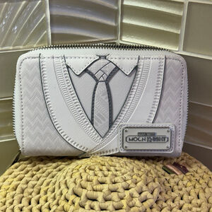 MARVEL LOUNGEFLY DISNEY Moon Knight Wallet One Size White Gray